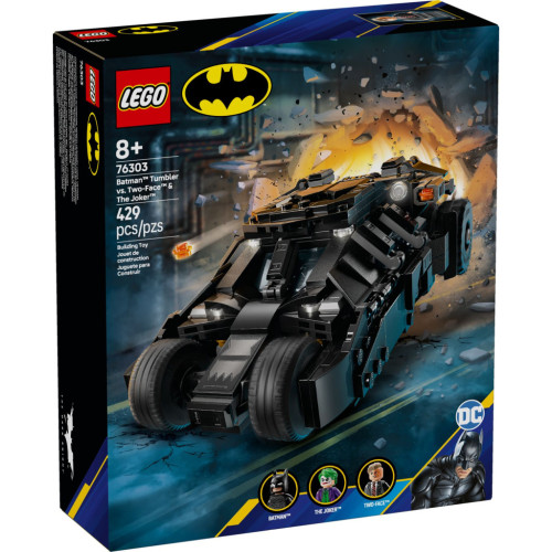 Конструктор LEGO Super Heroes Бэтмен Тумблер против Двуликого и Джокера (76303-) – LEGO