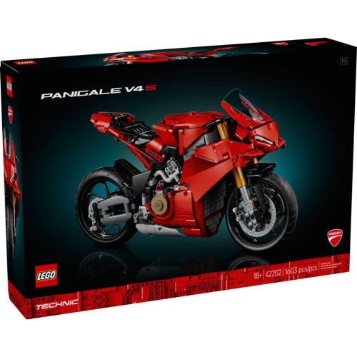 Конструктор LEGO Technic Мотоцикл Ducati Panigale V4 S (42202) – LEGO