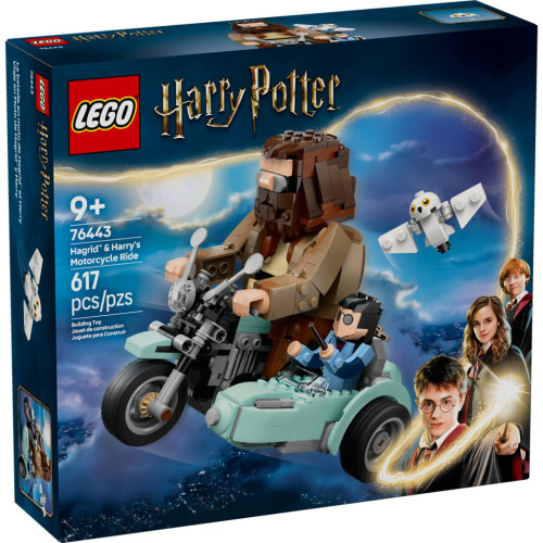 Конструктор LEGO Harry Potter Поїздка Геґріда й Гаррі на мотоциклі (76443) – LEGO
