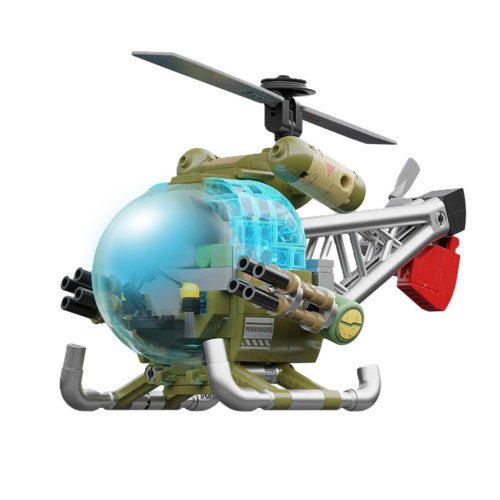 Конструктор Pantasy Metal Slug Вертолет из серии Металлический слизняк без фигурок (86233) – Pantasy