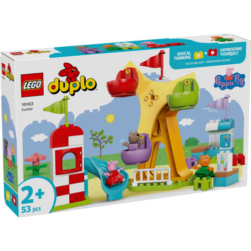 Конструктор LEGO DUPLO Peppa Pig Ярмарка развлечений (10453) – LEGO