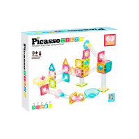 Конструктор Picasso магнітний Tiles Mini Diamond Marble Run Track Set 60 деталей (817338028299)