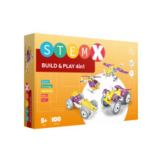 Конструктор Stem с болтами Build&Play 4 в 1 на 100 деталей (3858894673308)