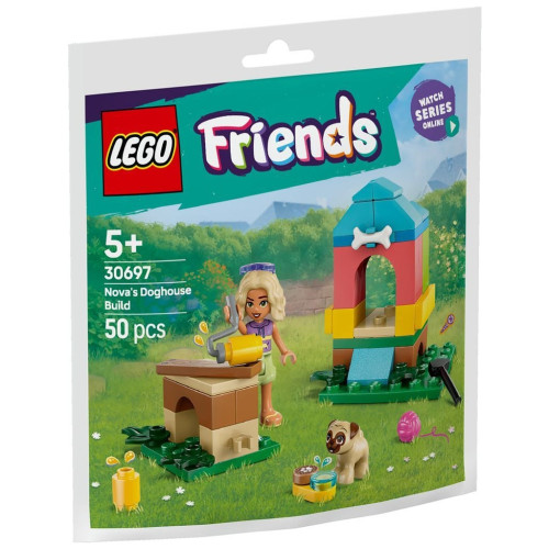 Конструктор LEGO Friends Модель собачої будки від Нови (30697) – LEGO