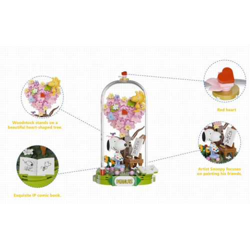Конструктор Pantasy Snoopy - Art Мир (85018) – Pantasy (вид 1)