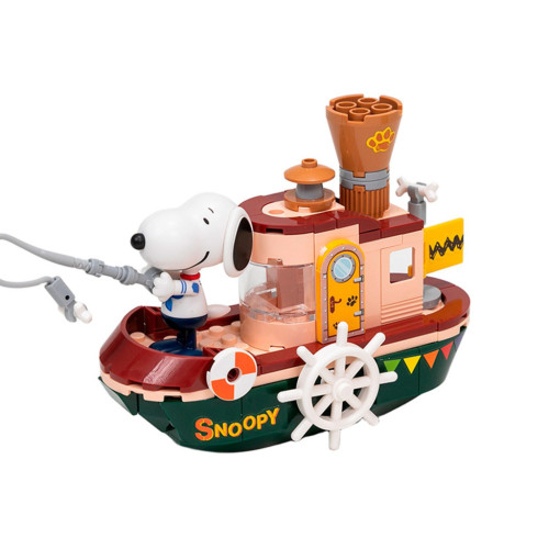 Конструктор Pantasy Snoopy - Пароход (86907) – Pantasy
