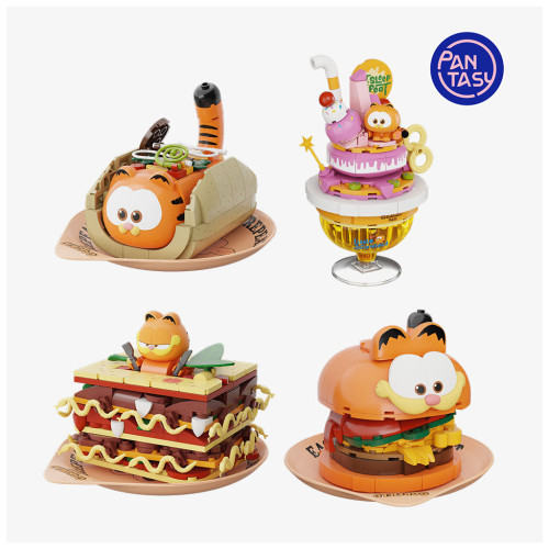 Конструктор Pantasy Garfield -Foodie - Гамбургер (86805) – Pantasy (вид 1)