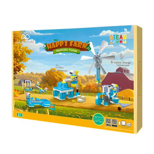 Конструктор Makerzoid Happy Farm Bountiful Fields (MKZ-HF-02) – Makerzoid