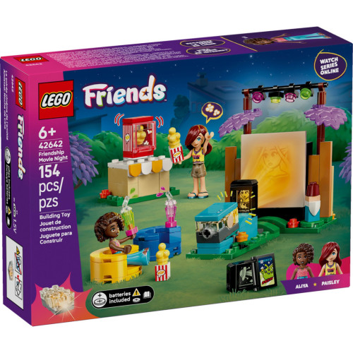 Конструктор LEGO Friends Вечір кіно з друзями (42642) – LEGO