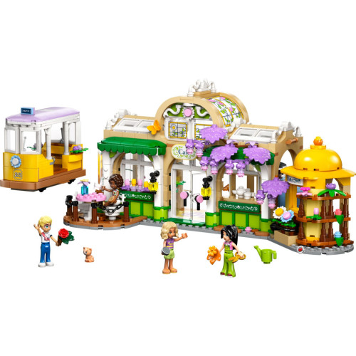 Конструктор LEGO Friends Кав'ярня з рослинами та квітковий магазин (42671) – LEGO (вид 1)