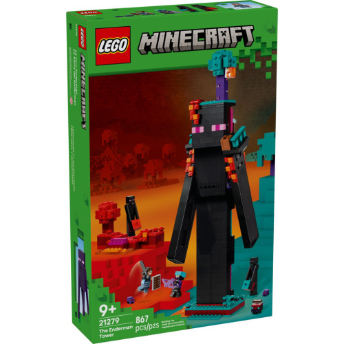Конструктор LEGO Minecraft Вежа Ендермена (21279) – LEGO