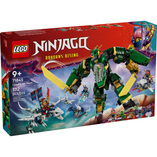 Конструктор LEGO NINJAGO Реактивный робот Ллойда (71845) – LEGO