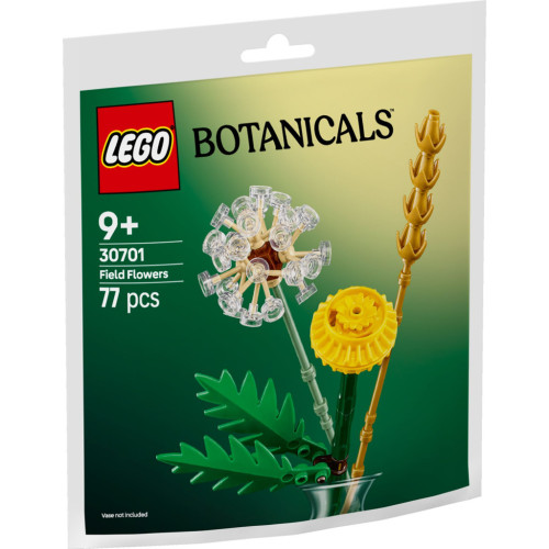 Конструктор LEGO Botanicals Полевые цветы (30701) – LEGO