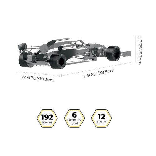 Конструктор Metal Time колекційна модель Grand Prix Falcon (MT035) – Metal Time (вид 1)
