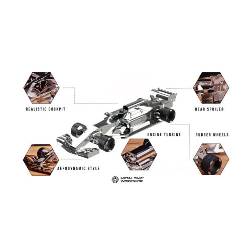 Конструктор Metal Time колекційна модель Grand Prix Falcon (MT035) – Metal Time (вид 2)
