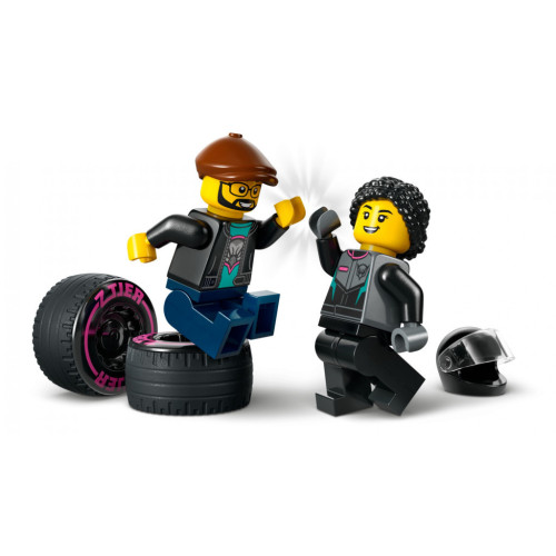 Конструктор LEGO City Автомобіль для перегонів й автовоз 328 деталей (60406) – LEGO (вид 2)