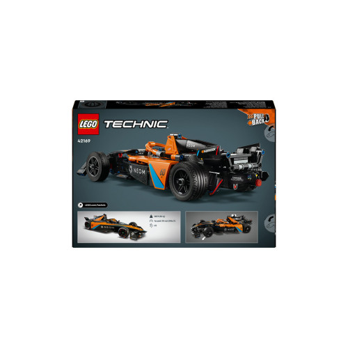 Конструктор LEGO Автомобиль для гонки NEOM McLaren Formula E 452 детали (42169) – LEGO (вид 2)