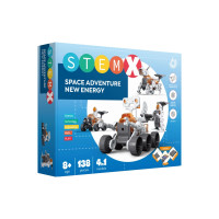 Конструктор Stem 4 в 1 Космическое приключение 138 деталей (3858894673049)