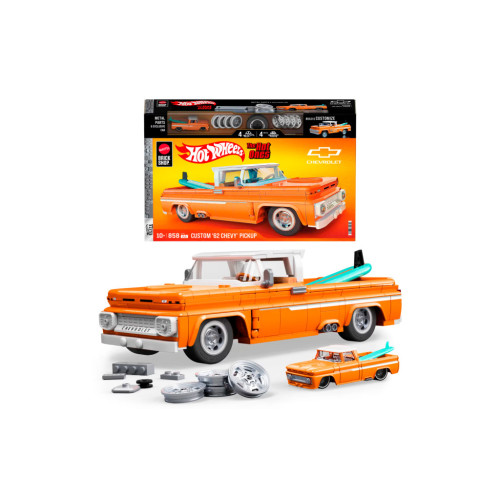 Конструктор Mattel Brick Shop Hot Wheels Elite Chevy 858 деталей (JFT20) – Mattel