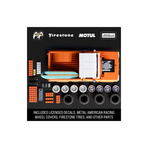 Конструктор Mattel Brick Shop Hot Wheels Elite Chevy 858 деталей (JFT20) – Mattel (вид 2)