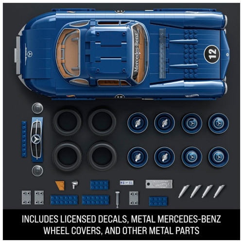 Конструктор Hot Wheels Brick Shop Mercedes-Benz 300 SL 1600 деталей (HWW25) – Hot Wheels (вид 2)