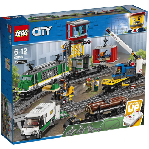Конструктор LEGO CITY Вантажний потяг (60198) – LEGO