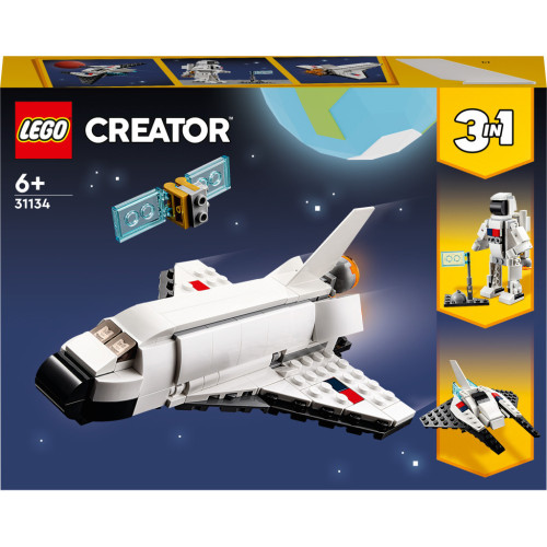 Конструктор LEGO Creator Космічний шатл 144 деталей (31134) – LEGO