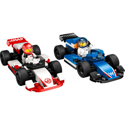Конструктор LEGO City Автомобілі для перегонів F1 команд Williams Racing та Haas F1 (60464) – LEGO (вид 1)