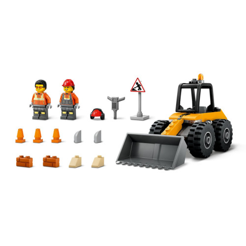 Конструктор LEGO City Жовтий будівельний автонавантажувач (60450) – LEGO (вид 2)