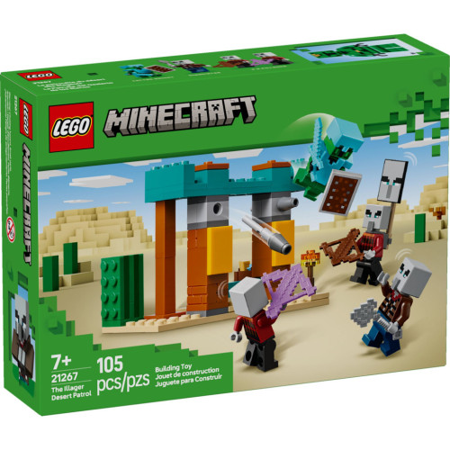 Конструктор LEGO Minecraft Пустынный патруль разбойника (21267) – LEGO
