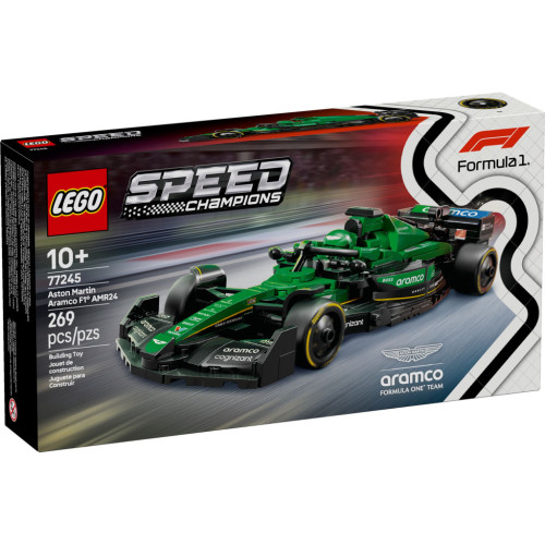 Конструктор LEGO Speed Champions Автомобиль для гонок Aston Martin Aramco F1® AMR24 (77245) – LEGO