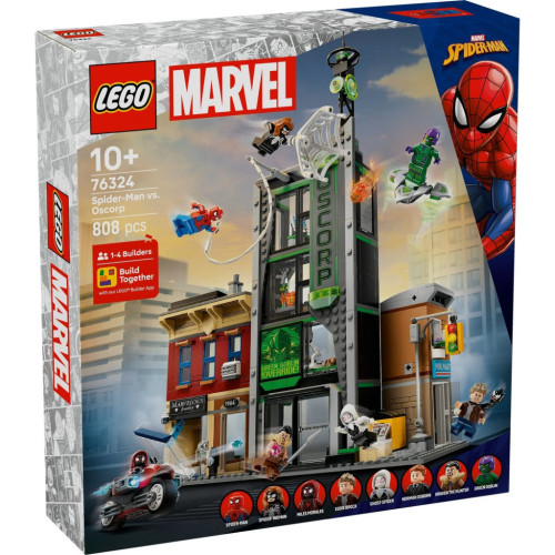 Конструктор LEGO Super Heroes Людина-павук проти Оскорпа (76324) – LEGO
