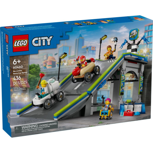 Конструктор LEGO City Жодних обмежень: Автодром для гоночних автомобілів (60460) – LEGO
