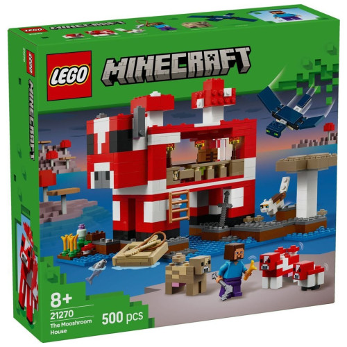 Конструктор LEGO Minecraft Грибний будинок (21270) – LEGO
