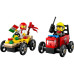 Конструктор LEGO City Пицца-авто против пожарной машины Набор гонок (60458) – LEGO (вид 1)
