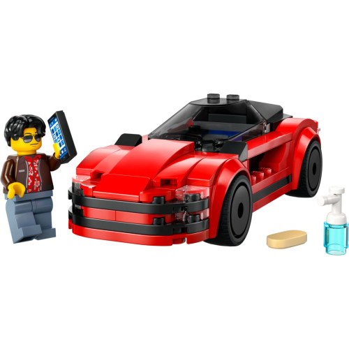 Конструктор LEGO City Червоний спортивний автомобіль (60448) – LEGO (вид 1)