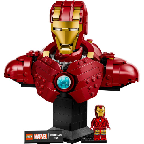 Конструктор LEGO Marvel Погруддя Залізної Людини MK4 (76327) – LEGO (вид 1)
