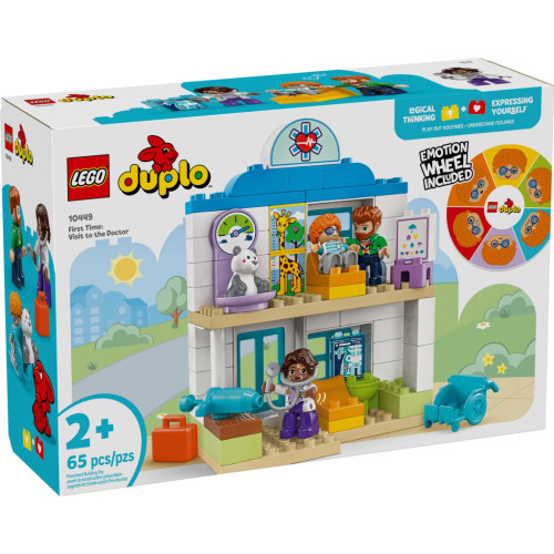 Конструктор LEGO DUPLO Town Впервые: визит к врачу (10449) – LEGO