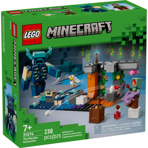 Конструктор LEGO Minecraft Встреча с Защитником (21274) – LEGO