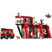 Конструктор LEGO City Пожежне депо з пожежною машиною 843 деталей (60414) – LEGO (вид 1)