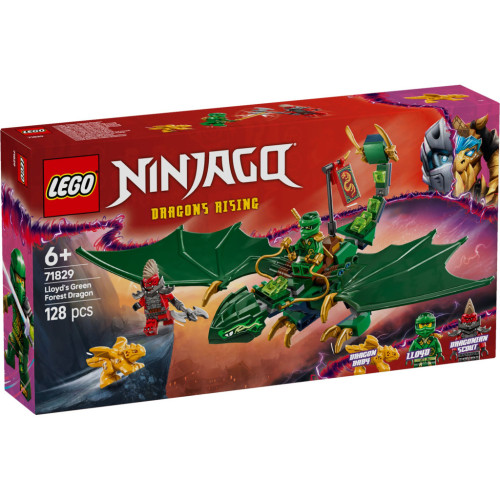 Конструктор LEGO Ninjago Зеленый лесной дракон Ллойда (71829) – LEGO