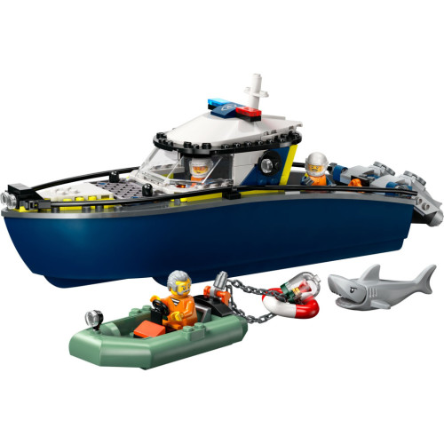 Конструктор LEGO City Переслідування на поліцейському катері (60456) – LEGO (вид 1)