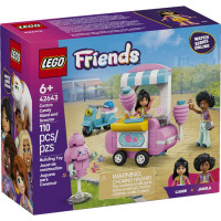 Конструктор LEGO Friends Ятка со сладкой ватой и скутер (42643)