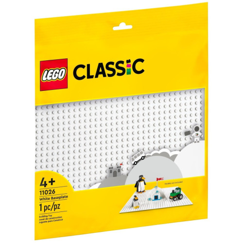Конструктор LEGO Classic Базовая пластина белого цвета (11026) – LEGO
