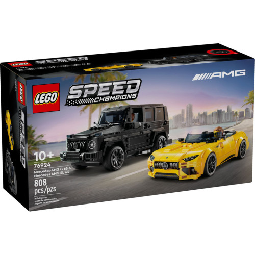Конструктор LEGO Speed Champions Mercedes-AMG G 63 и Mercedes-AMG SL 63 (76924) – LEGO