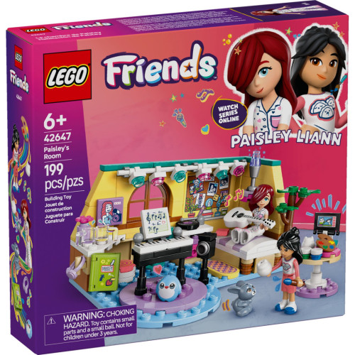 Конструктор LEGO Friends Комната Пейсли (42647) – LEGO