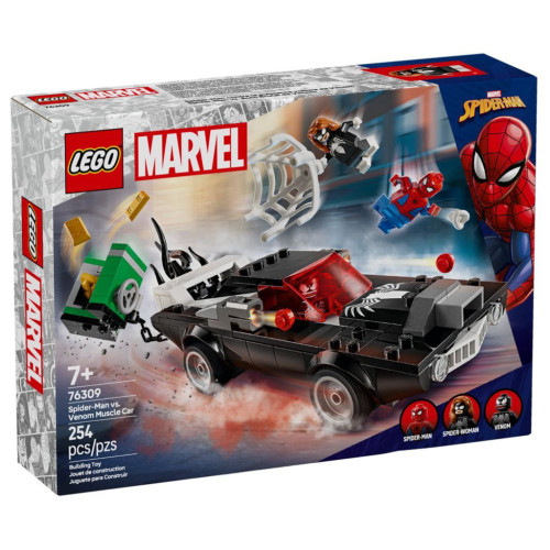Конструктор LEGO Super Heroes Человек-паук против маслкара Венома (76309) – LEGO