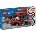 Конструктор LEGO City Пит-стоп и пит-экипаж F1 с болидом Ferrari (60443) – LEGO