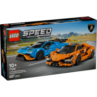 Конструктор LEGO Speed Champions Lamborghini Revuelto и Huracan STO (77238)