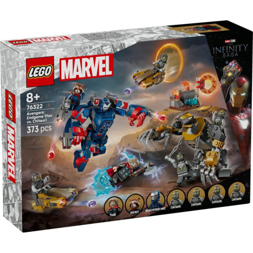 Конструктор LEGO Super Heroes Мстители: Завершение Тор против Читаури (76322) – LEGO